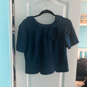 Vintage Blue Sparkle 2 piece dress!